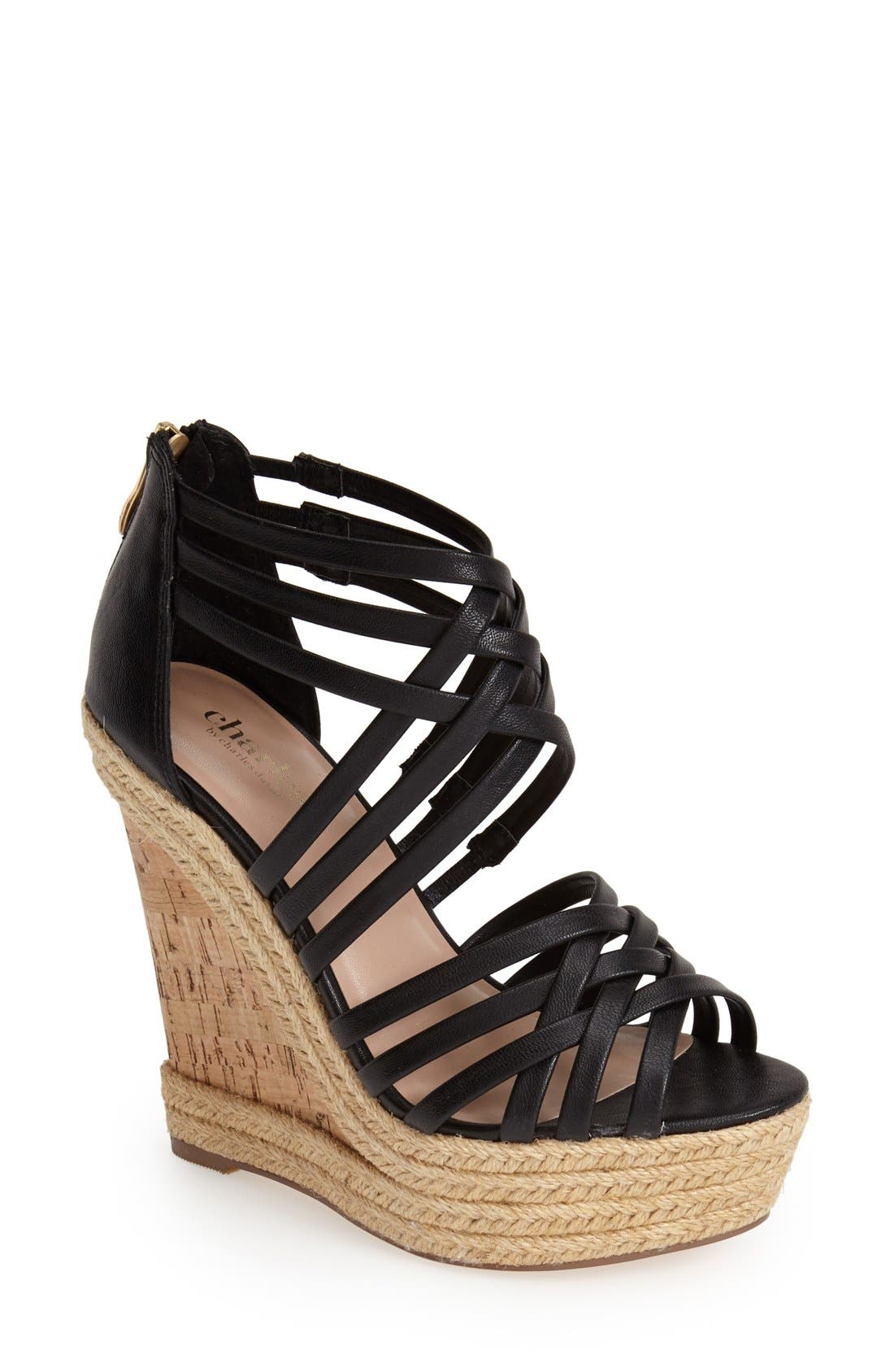 charles by charles david lucas wedge sandal