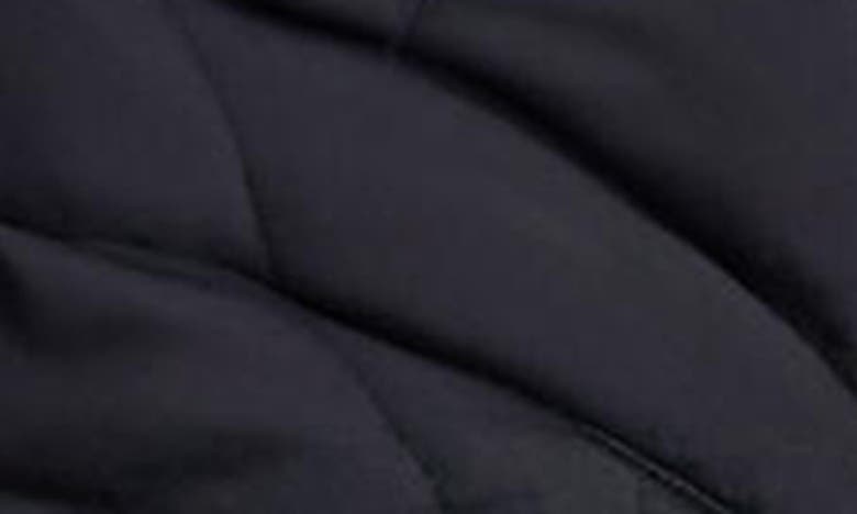 Shop Lauren Ralph Lauren Lauren Quilted Snap-up Vest In Dark Navy