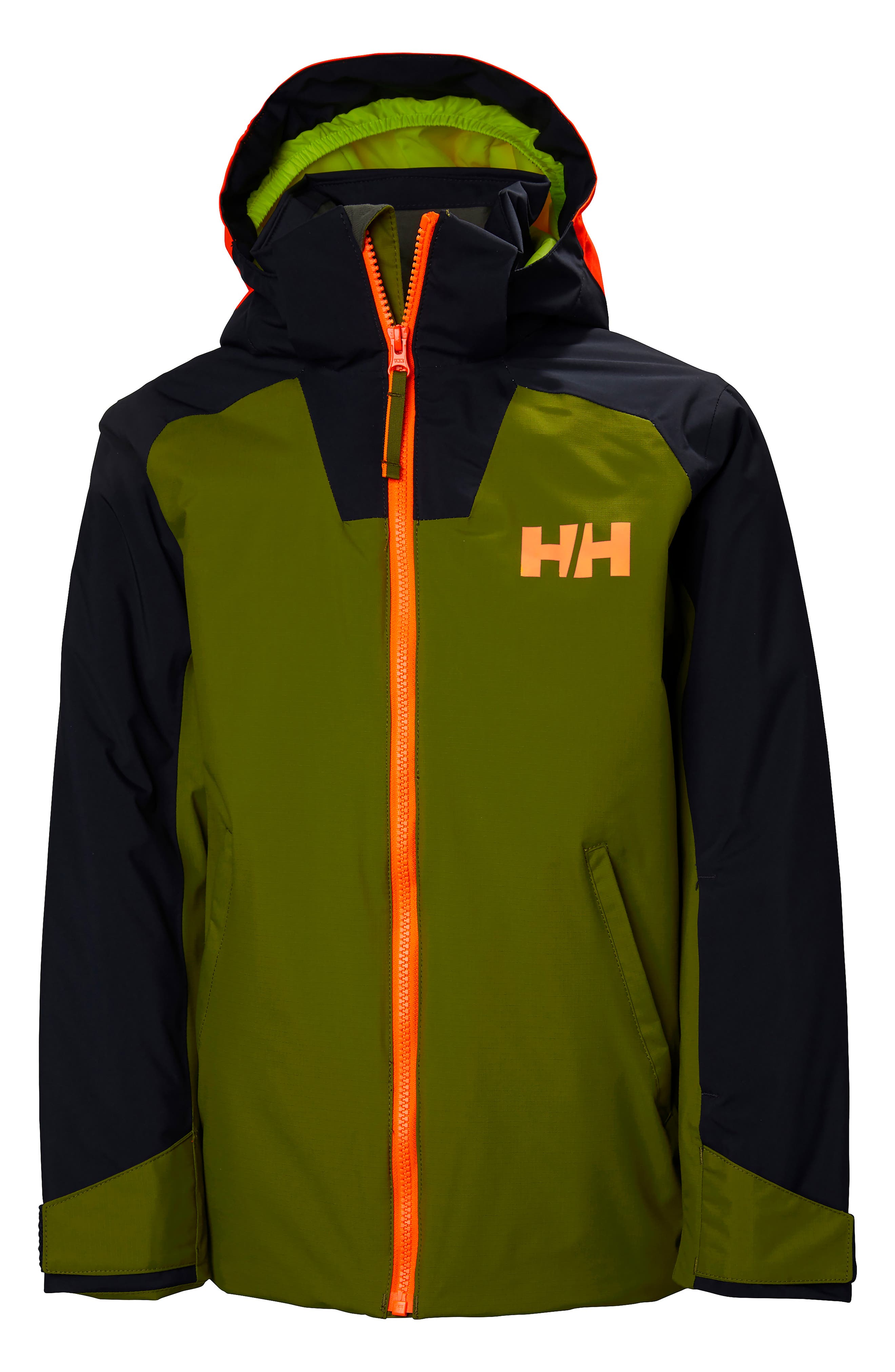 Helly Hansen Twister Waterproof Insulated Hooded Ski Jacket (Big Boys