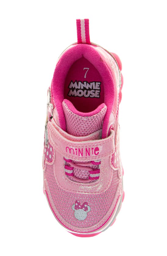 Shop Josmo Kids' Minnie Mouse Sneaker In Pink