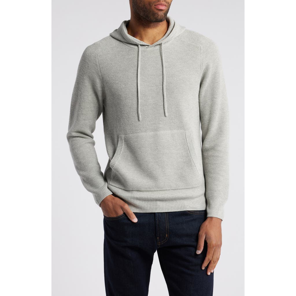 Rails Men's Matador Textured Hoodie In Grey Heather