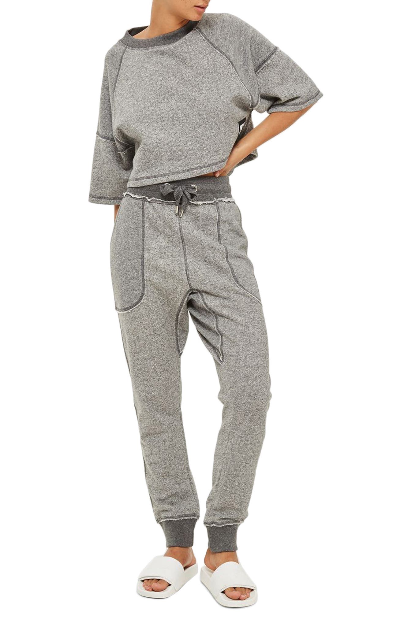 ivy park grey joggers