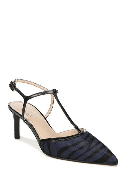 franco sarto ridna genuine calf hair pointed toe pump