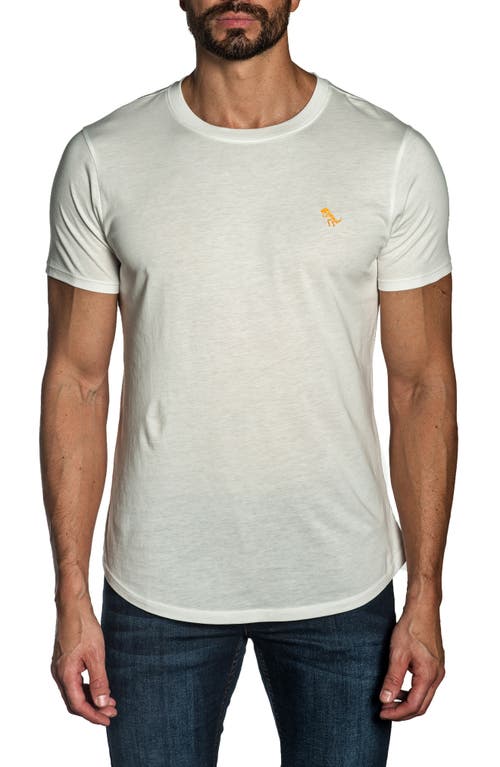 Jared Lang Short Sleeve Cotton T-Shirt in White at Nordstrom, Size Small