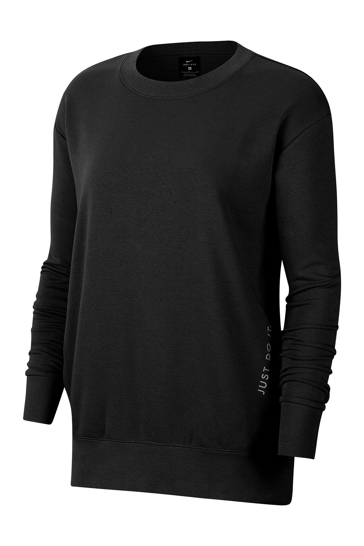 dri fit crew neck sweatshirt