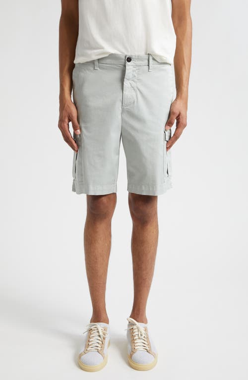 Eleventy Stretch Cotton Cargo Bermuda Shorts Light Green at Nordstrom,