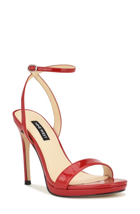 Red Ankle Strap Sandals for Women | Nordstrom