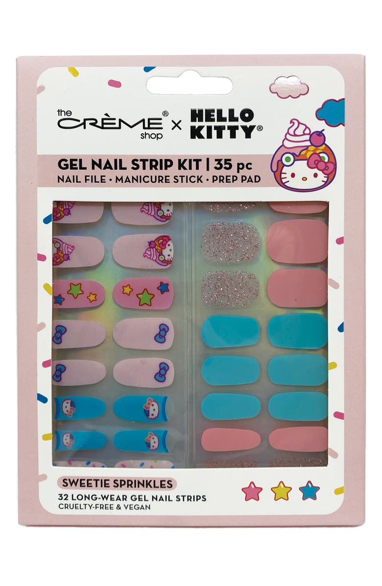 THE CREME SHOP X Hello Kitty Gel Nail Strip Kit | Nordstromrack