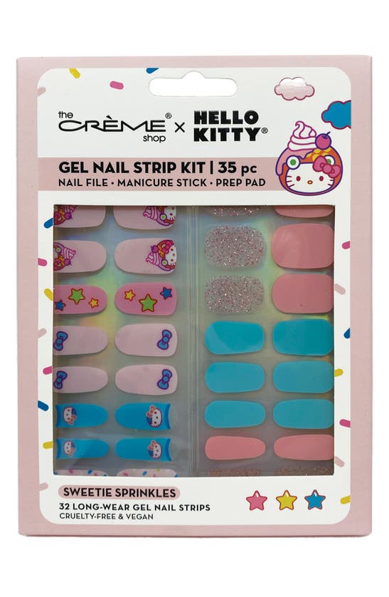 Hello Kitty Gel Nail Strips Kit - Sweetie Sprinkles