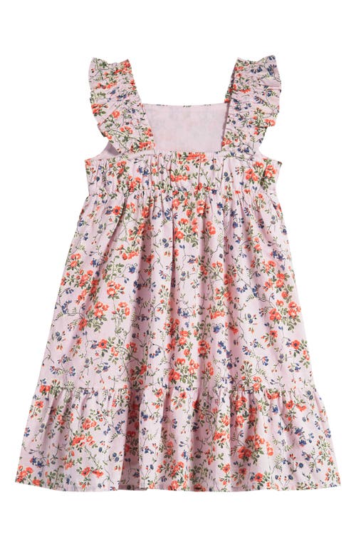 Shop Nordstrom Kids' Floral Print Cotton Dress In Pink Windsome Genevieve Floral