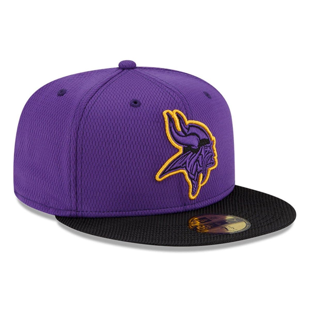 minnesota vikings black fitted hats