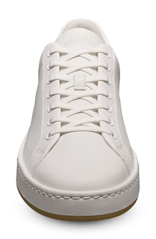 Allen Edmonds Barnes Low Top Sneaker In White