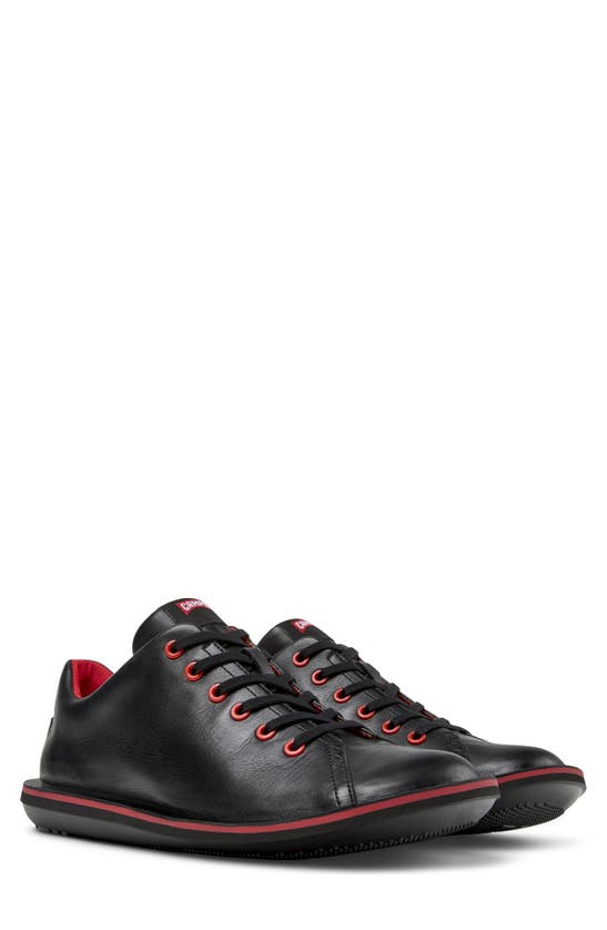Camper Beetle Derby Shoes In Black