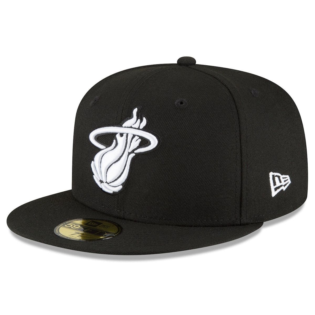 miami heat fitted cap