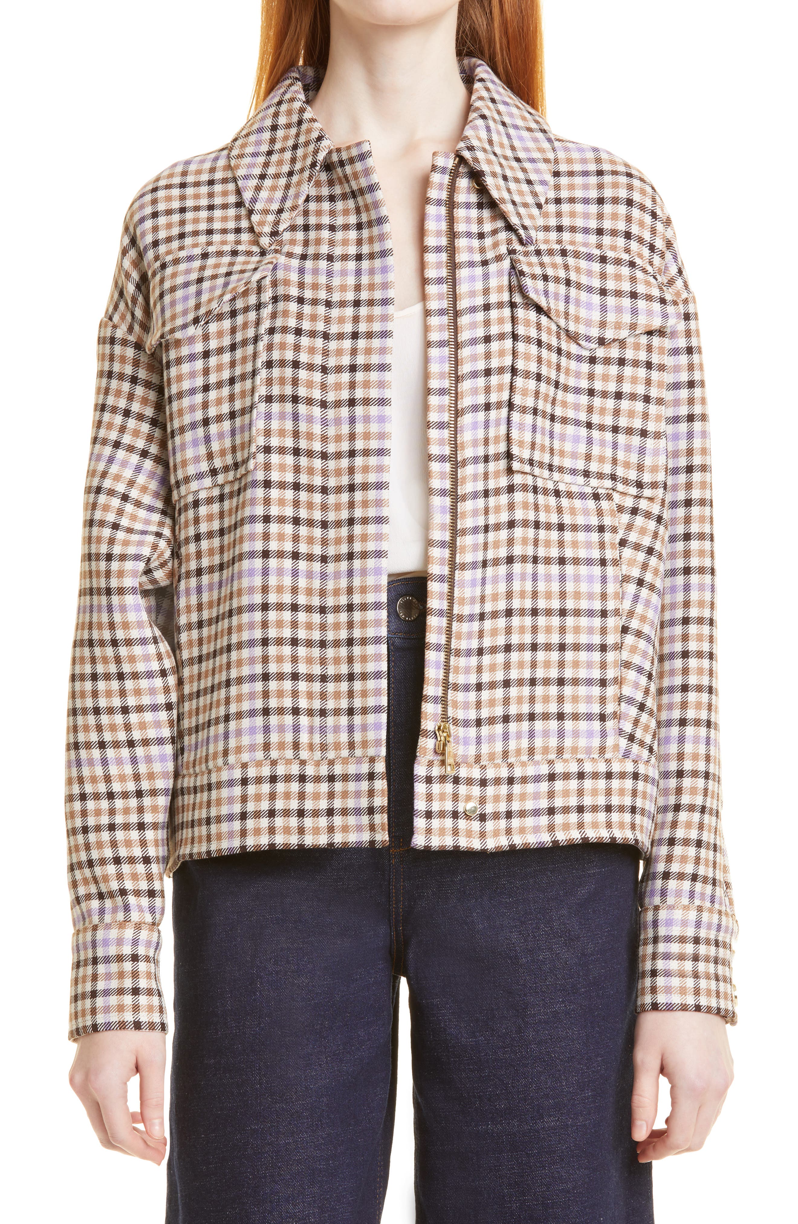 ted baker check jacket