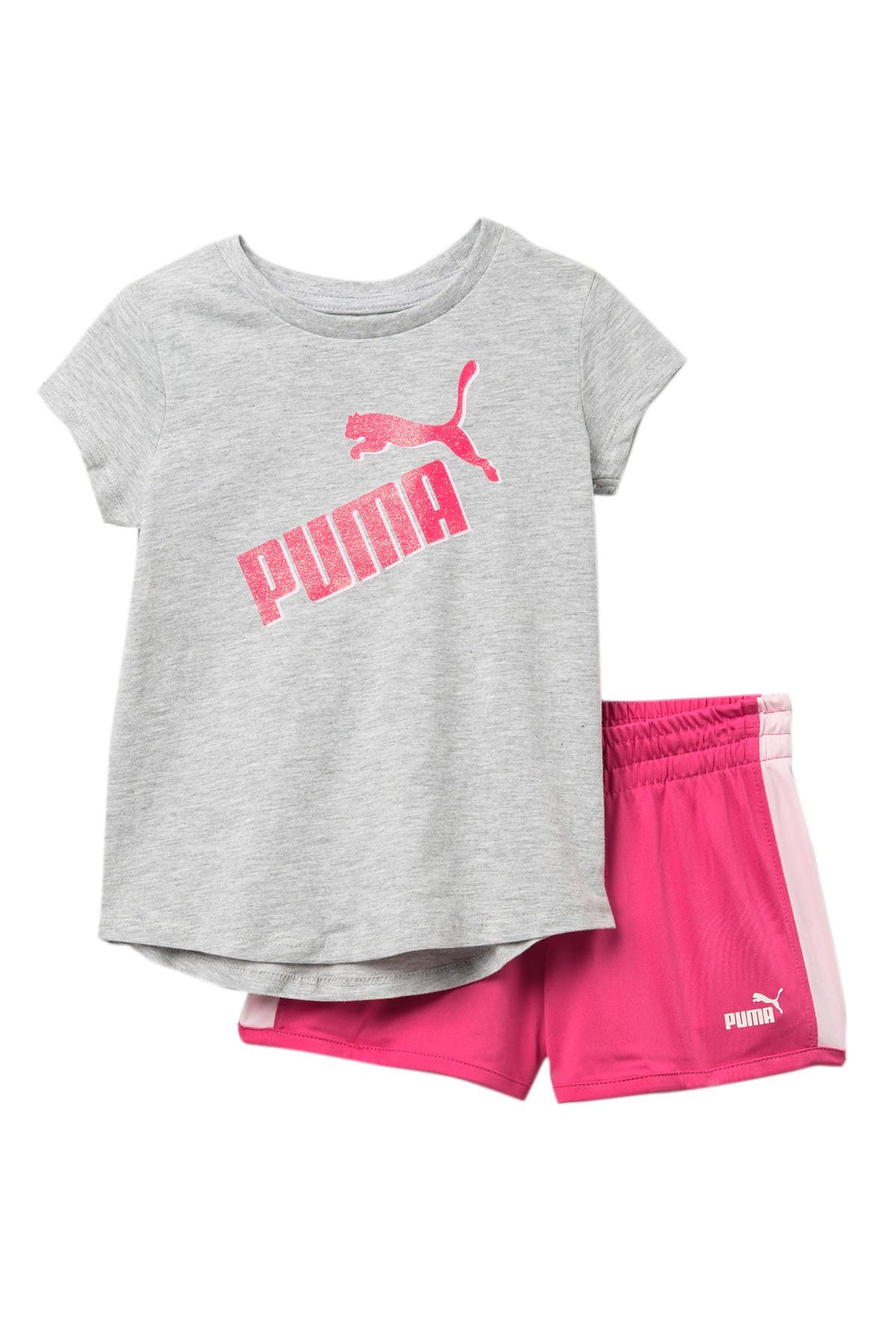 puma shorts and shirt