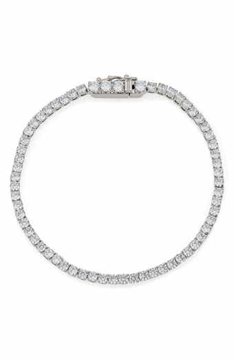Mens cz 2025 tennis bracelet