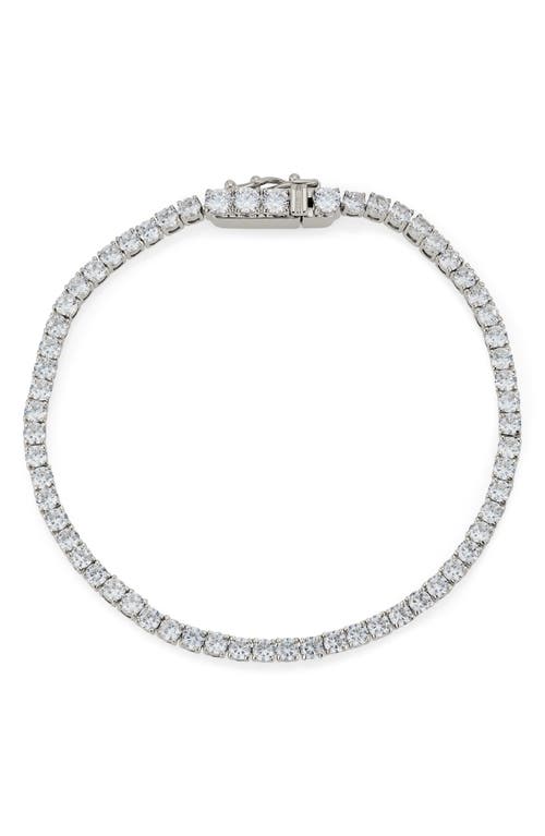 Nadri Perfect Tennis Bracelet in Rhodium at Nordstrom