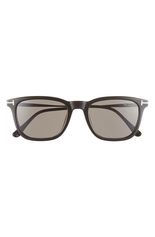 TOM FORD TOM FORD ARNAUD 53MM POLARIZED SQUARE SUNGLASSES 