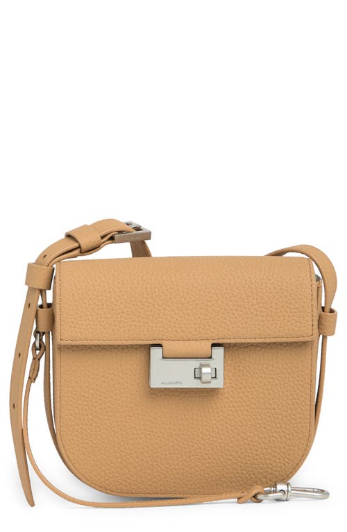 AllSaints Ida Crossbody Bag in Tan Brown