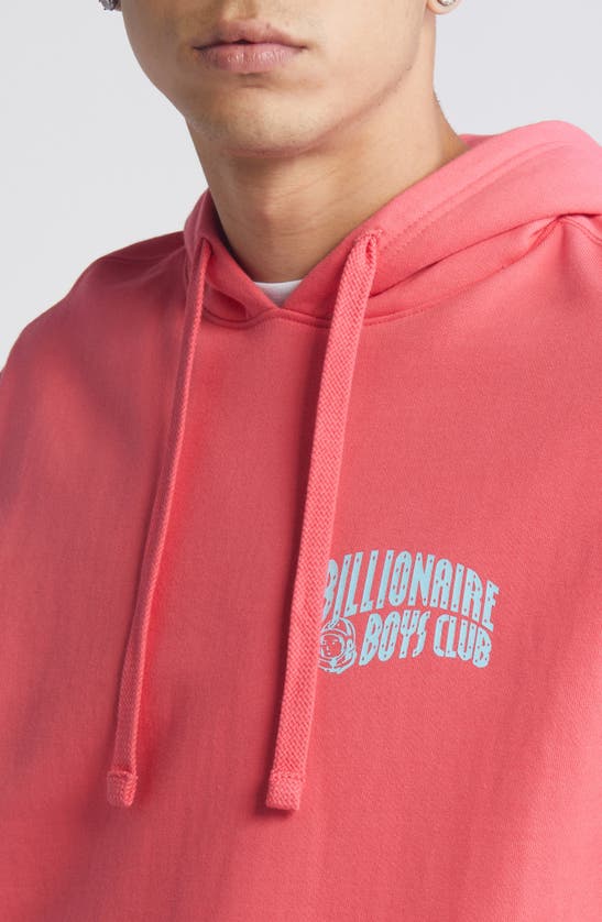 Shop Billionaire Boys Club Jewels Graphic Hoodie In Rouge Red
