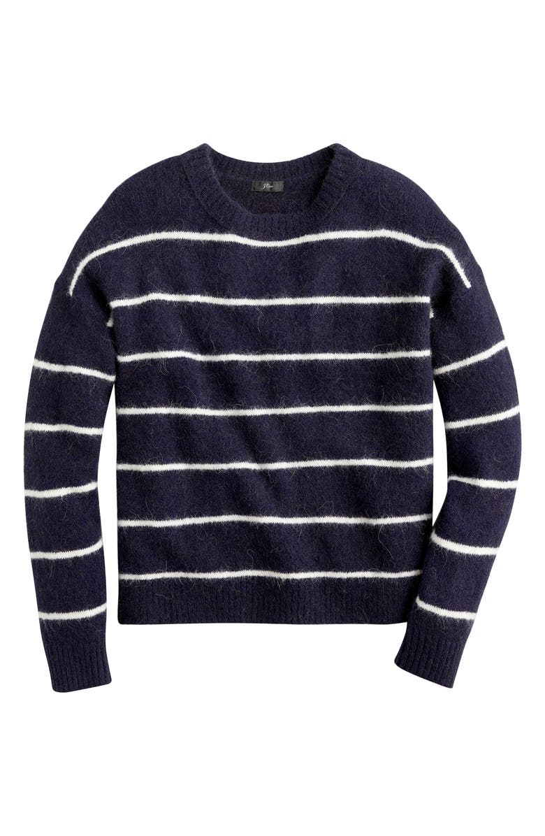 J.Crew Stripe Crewneck Sweater Nordstrom