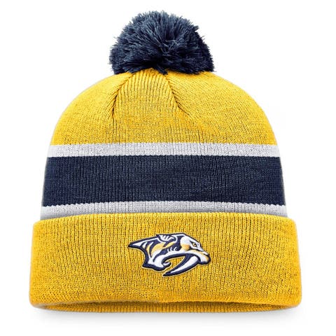 St. Louis Blues Fanatics Branded 2022 Winter Classic Cuffed Knit Hat with  Pom - Natural