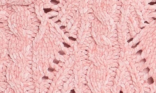 English Factory Chenille Miniskirt In Pink/grey