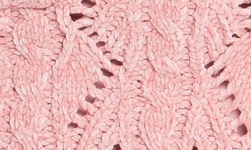 Shop English Factory Chenille Miniskirt In Pink/grey