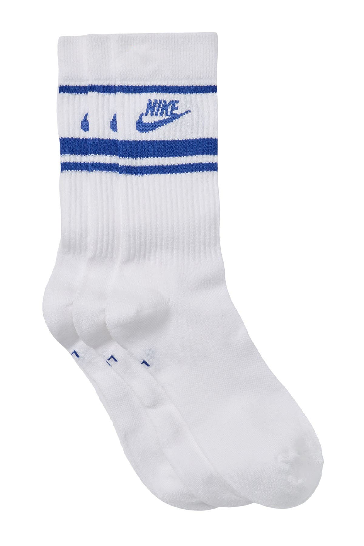 Nike Crew Essential Stripe Socks Pack of 3 Nordstrom Rack