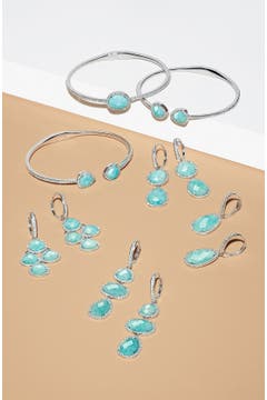 Nadri Amazonite & Sterling Silver Chandelier Earrings | Nordstrom