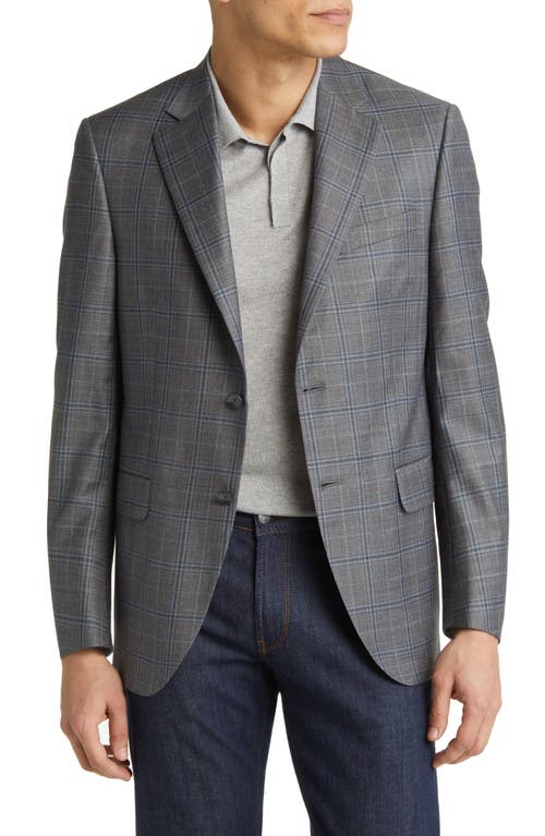 Peter Millar Tailored Fit Plaid Wool Sport Coat at Nordstrom