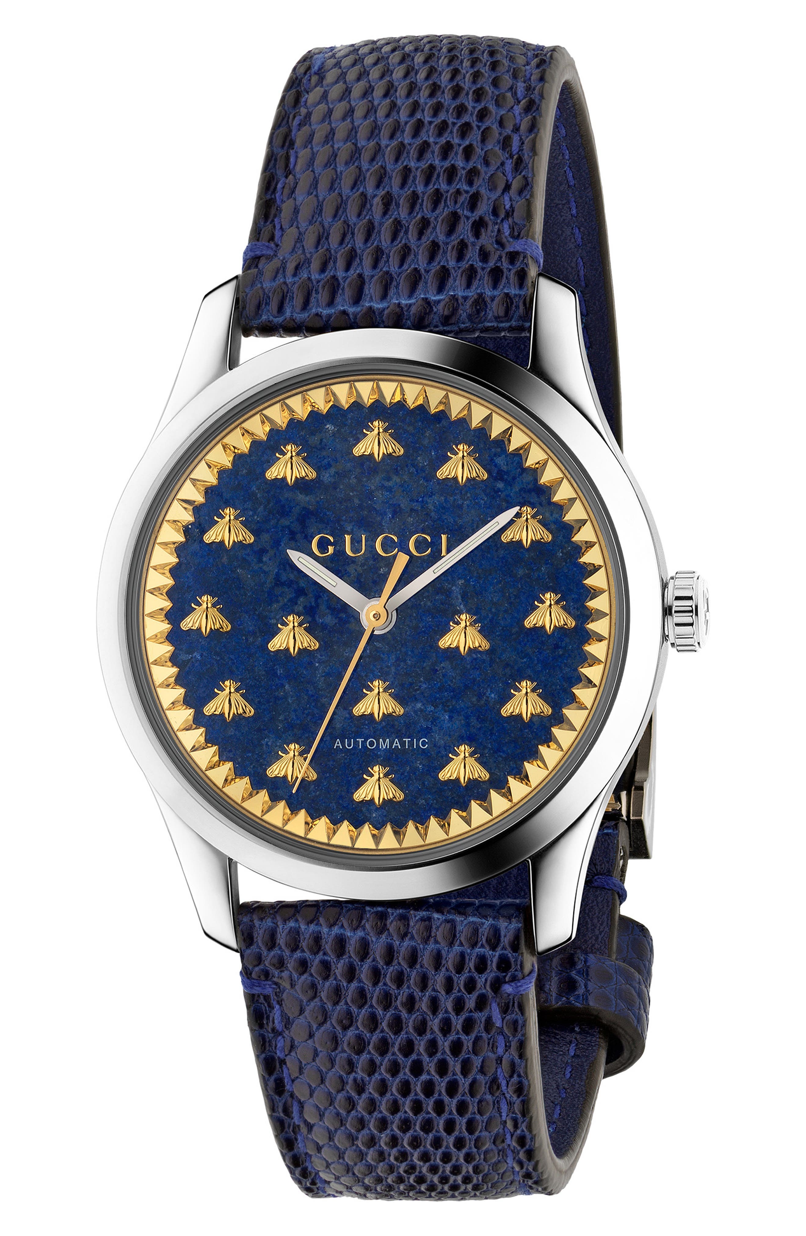 womens gucci watch blue face