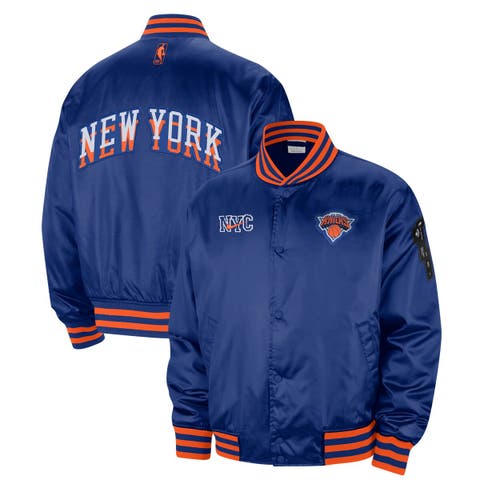 New York Mets MLB Men's Quilt Lined Front Snap Starter Jacket XL 