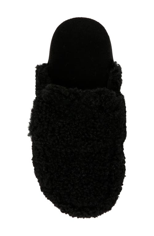 Vionic Gemma Ii Mule In Black Shearling
