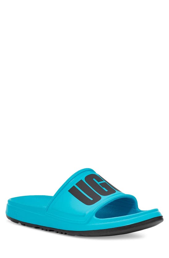 Ugg Wilcox Slide Sandal In Oasis Blue