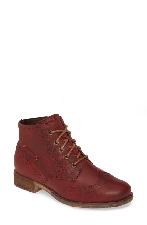 Sienna 74 Bootie in Bordo Leather