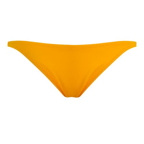 Shop Vilebrequin Solid Sculpt Bikini Bottom In Mangue