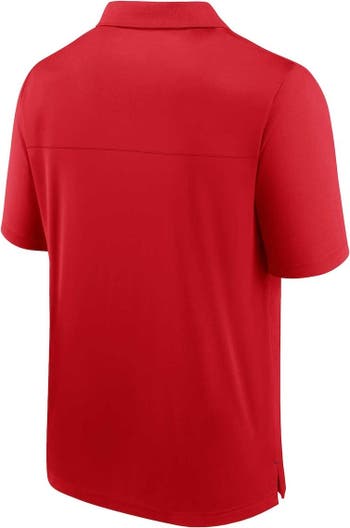 Fanatics Men's Branded Red St. Louis Cardinals Hands Down Polo Shirt