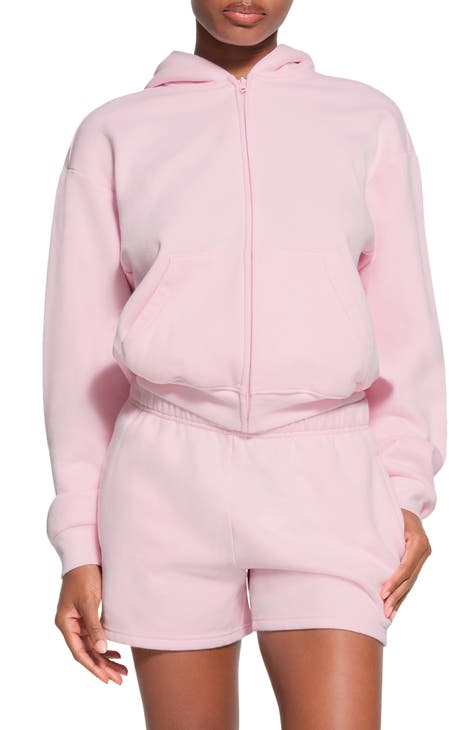 2 Nordstrom Moonlight Dream Pajama Set Top L Pant XL Pink tan even stripe