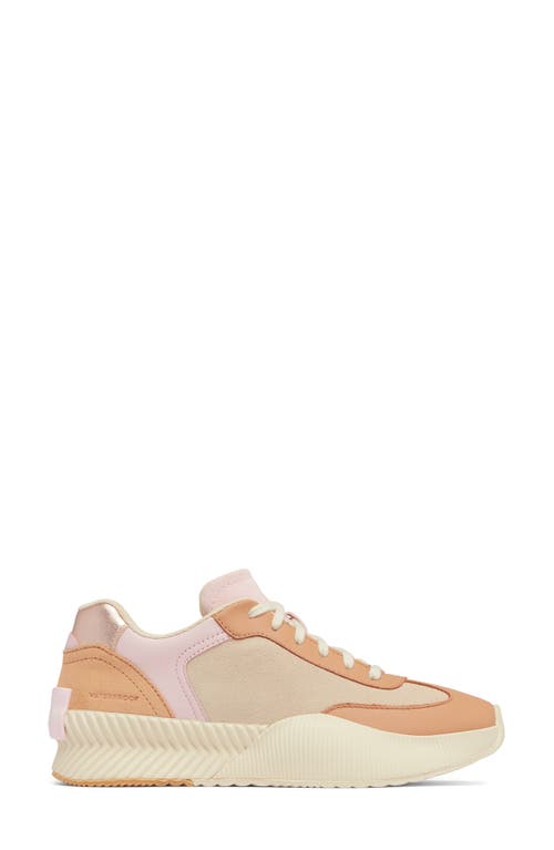 Shop Sorel Ona Blvd Waterproof Platform Sneaker In Honest Beige/whitened Pink