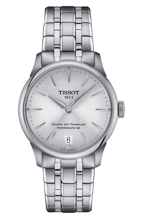 Tissot Chemin des Tourelles Powermatic 80 Bracelet Watch