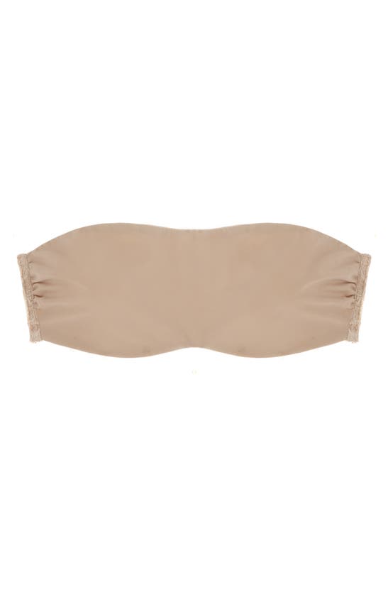 Journelle Estelle Mixed Media Bandeau In Blush