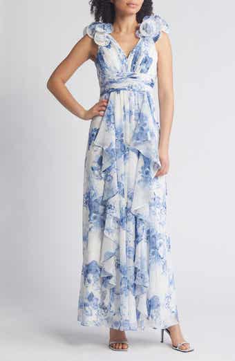 Lucky Brand + Eliza Belted Maxi Dress
