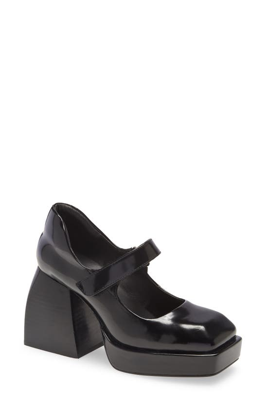 Jeffrey Campbell Reine Platform Mary Jane Pump In Black Box | ModeSens