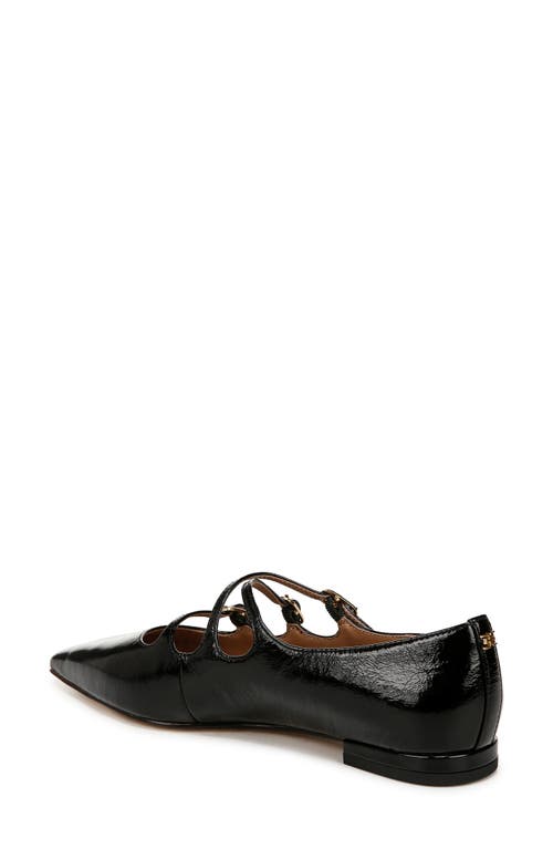 Shop Sam Edelman Cass Pointed Toe Flat In Black