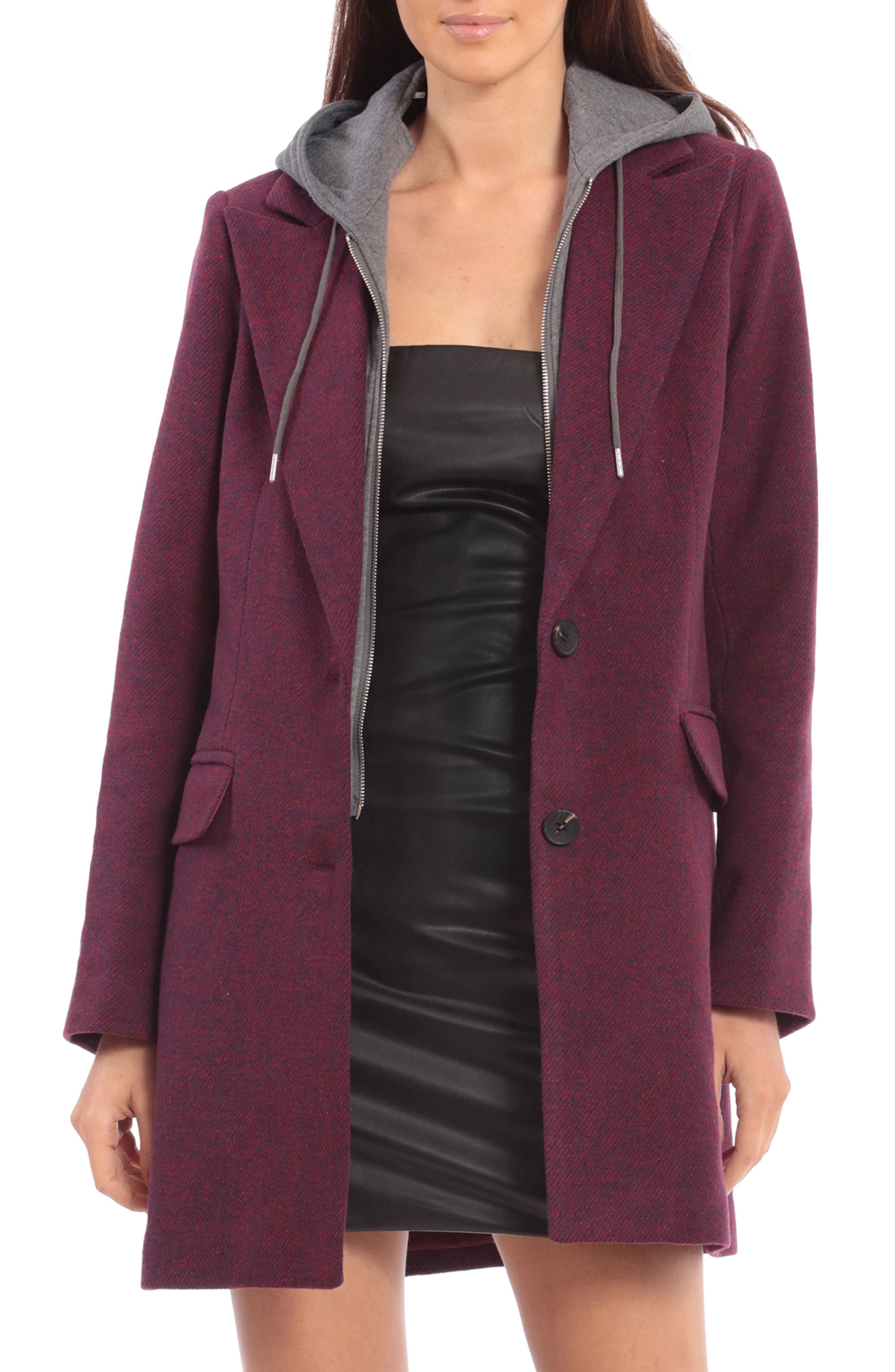 Women's Burgundy Coats \u0026 Jackets 
