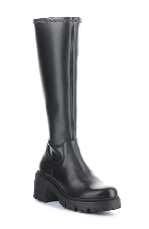 Shop Bos. & Co. Brenna Waterproof Platform Knee High Boot In Black