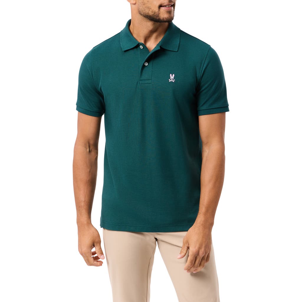 Psycho Bunny Tempest Classic Piqué Polo in Sea Moss