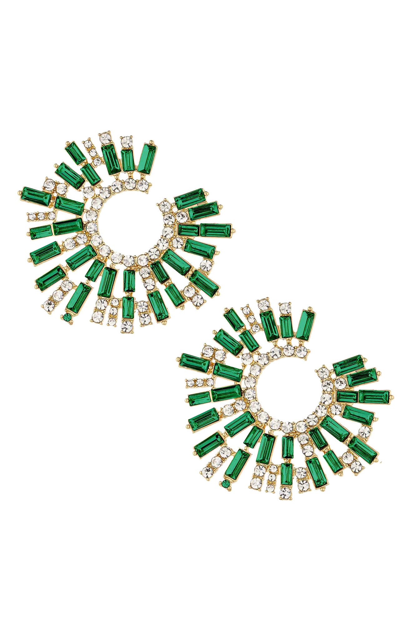 nordstrom green earrings